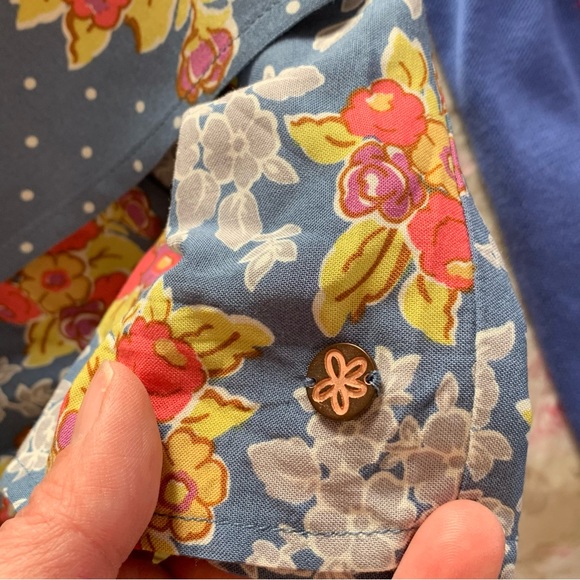 Matilda Jane 435 Top of the Class Rayon Sundress Polka Dot Floral layered skirt - Picture 7 of 7